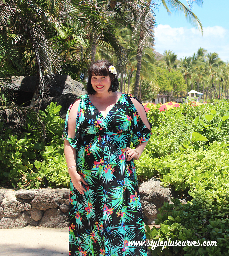 Plus Size Dress for Your Tropical Vacation