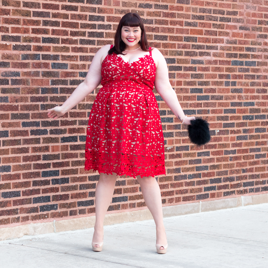 Hot Lace: Plus Size Dress from City Chic