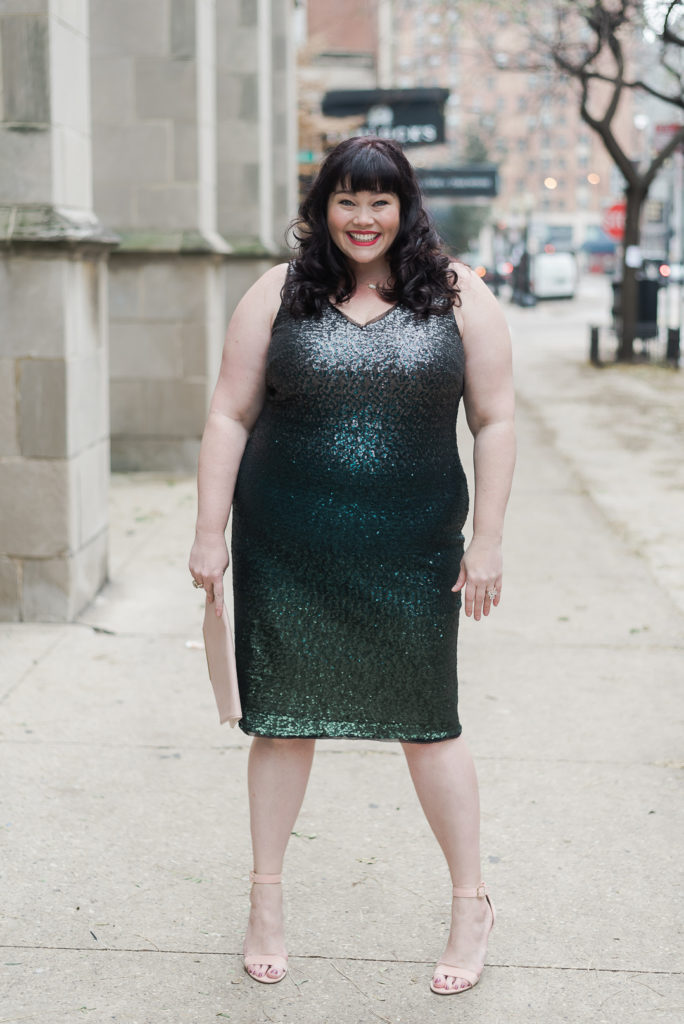 emerald green plus size