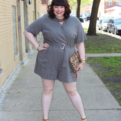 Simply Adorable in this Simply Be Plus Size Romper