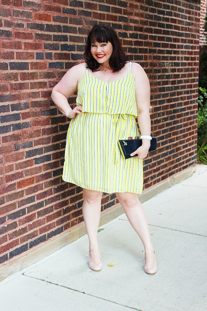 Plus Size Summer Style: City Chic Yellow Plus Size