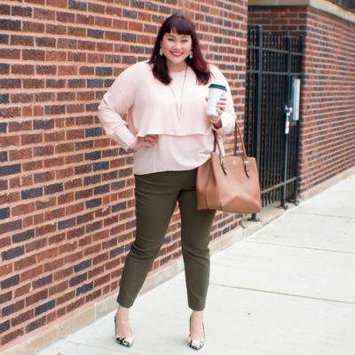 Olive + Blush: Featuring Target Who What Wear Plus Size Collection