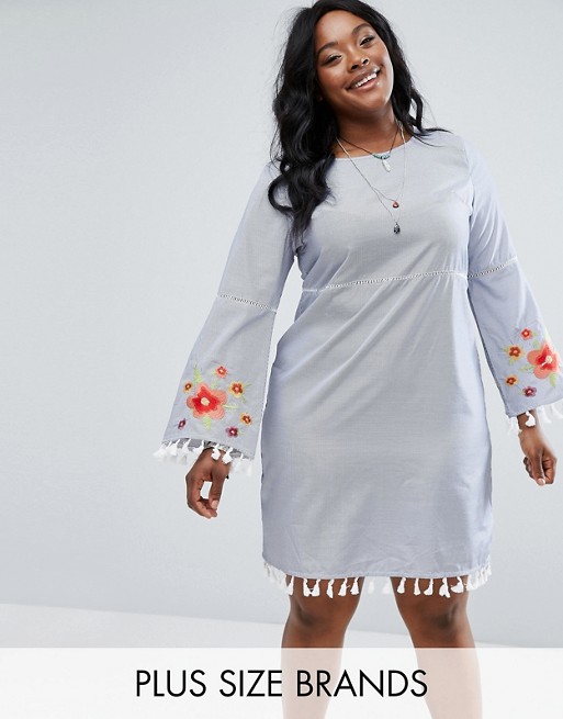 Alice & You Swing Dress With Festival Embroidery