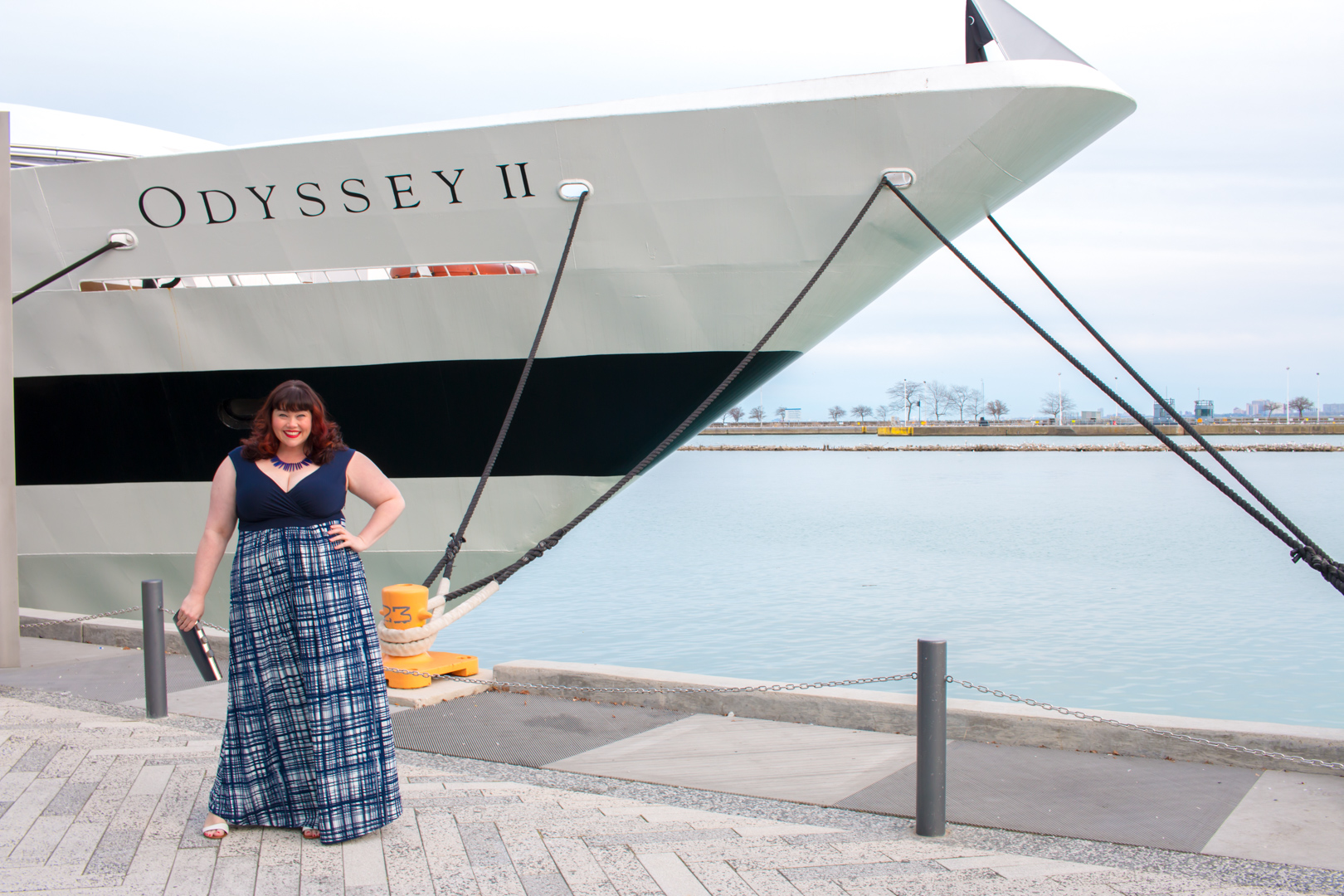 Chicago blogger on Odyssey Dinner Cruise Chicago
