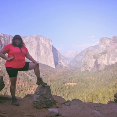 Fat and Fit, Plus Size Exercise, Plus Size Hiker, Yosemite National Park, Plus Size Style, Plus Size Fashion, Style Plus Curves, Chicago Blogger, Chicago Plus Size Blogger, Plus Size Blogger, Amber McCulloch