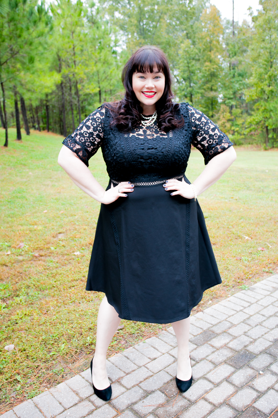 Plus Size OOTD, Asos Curve, Lace Dress, LBD, Plus Size Style, Plus Size Fashion, Style Plus Curves, Chicago Blogger, Chicago Plus Size Blogger, Plus Size Blogger, Amber McCulloch