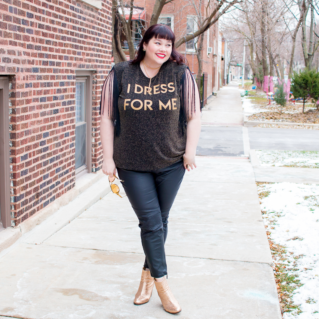 Simply Be I Dress For Me Fringe Top, plus size holiday looks, Plus Size Fashion, Style Plus Curves, Chicago Blogger, Chicago Plus Size Blogger, Plus Size Blogger, Amber McCulloch