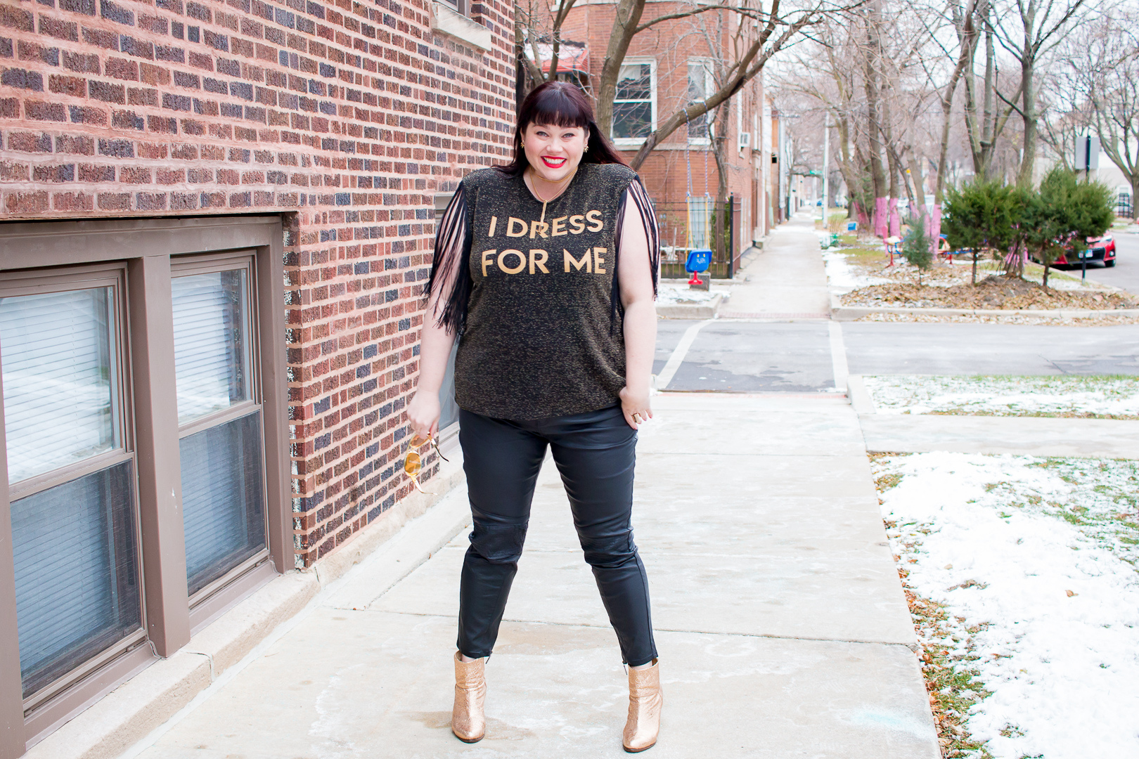 Simply Be I Dress For Me Fringe Top, plus size holiday looks, Plus Size Fashion, Style Plus Curves, Chicago Blogger, Chicago Plus Size Blogger, Plus Size Blogger, Amber McCulloch