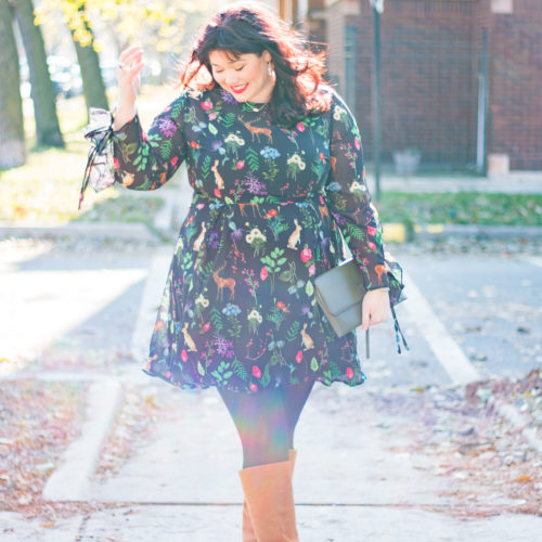 Polka Dot Party in this ASOS Plus Size Dress