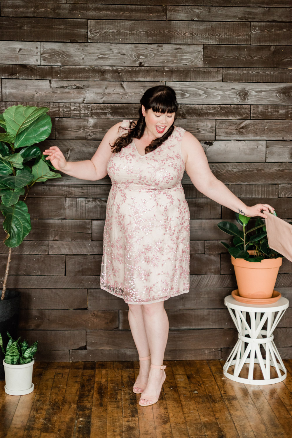 Plus Size Formal Gowns, Macy's, Style Plus Curves, Amber McCulloch, Plus Size Model, Plus Size Blogger, Adrianna Papell