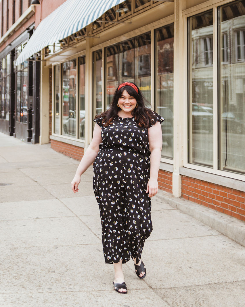 Plus Size Jumpsuit Outfit from Loft