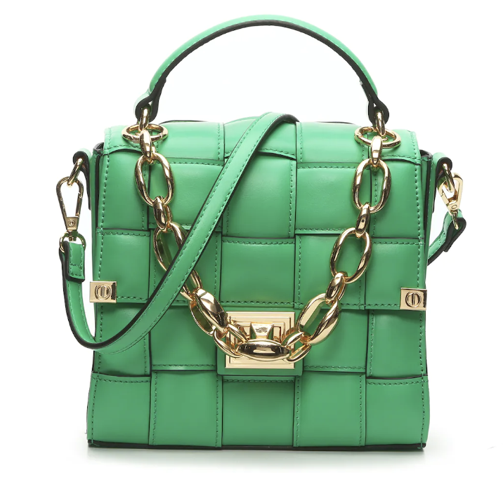 Braided Green Bag