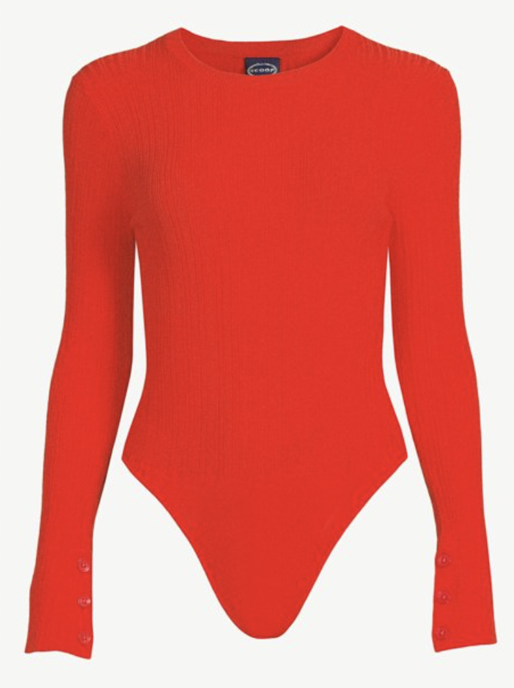 Red Plus Size Bodysuit