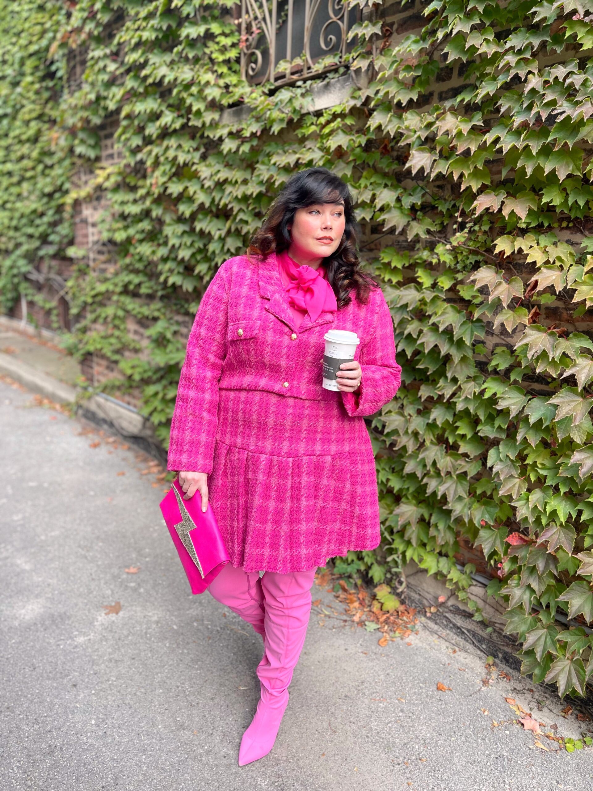 plus size barbie pink outfit