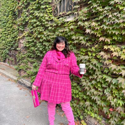 Barbie Pink Plus Size Outfit for Fall