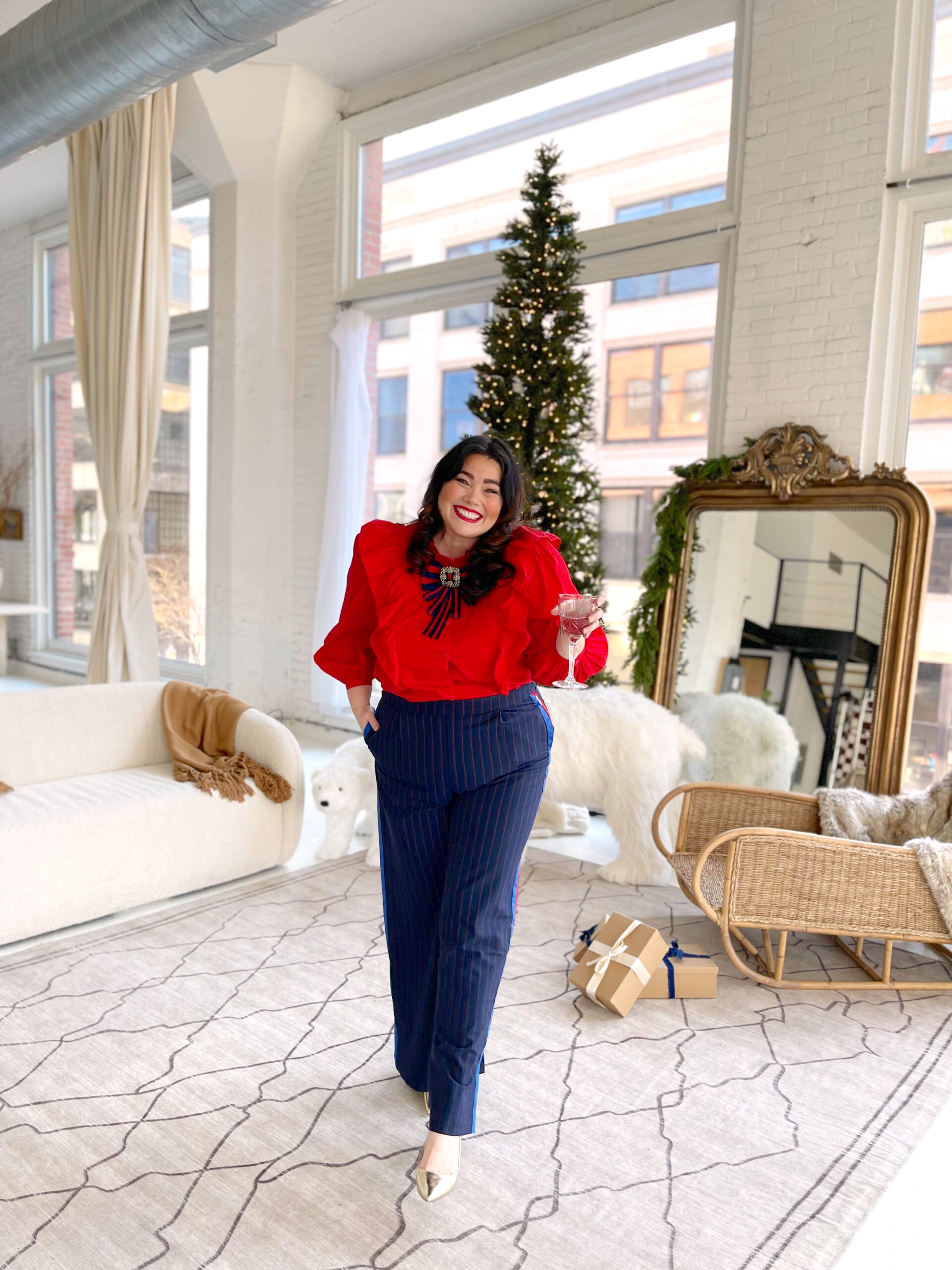 Chic Soul Holiday Dress Lookbook: plus size Christmas outfit