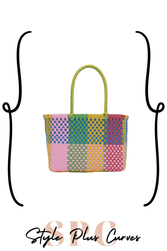 Rainbow Checker Mini Bag