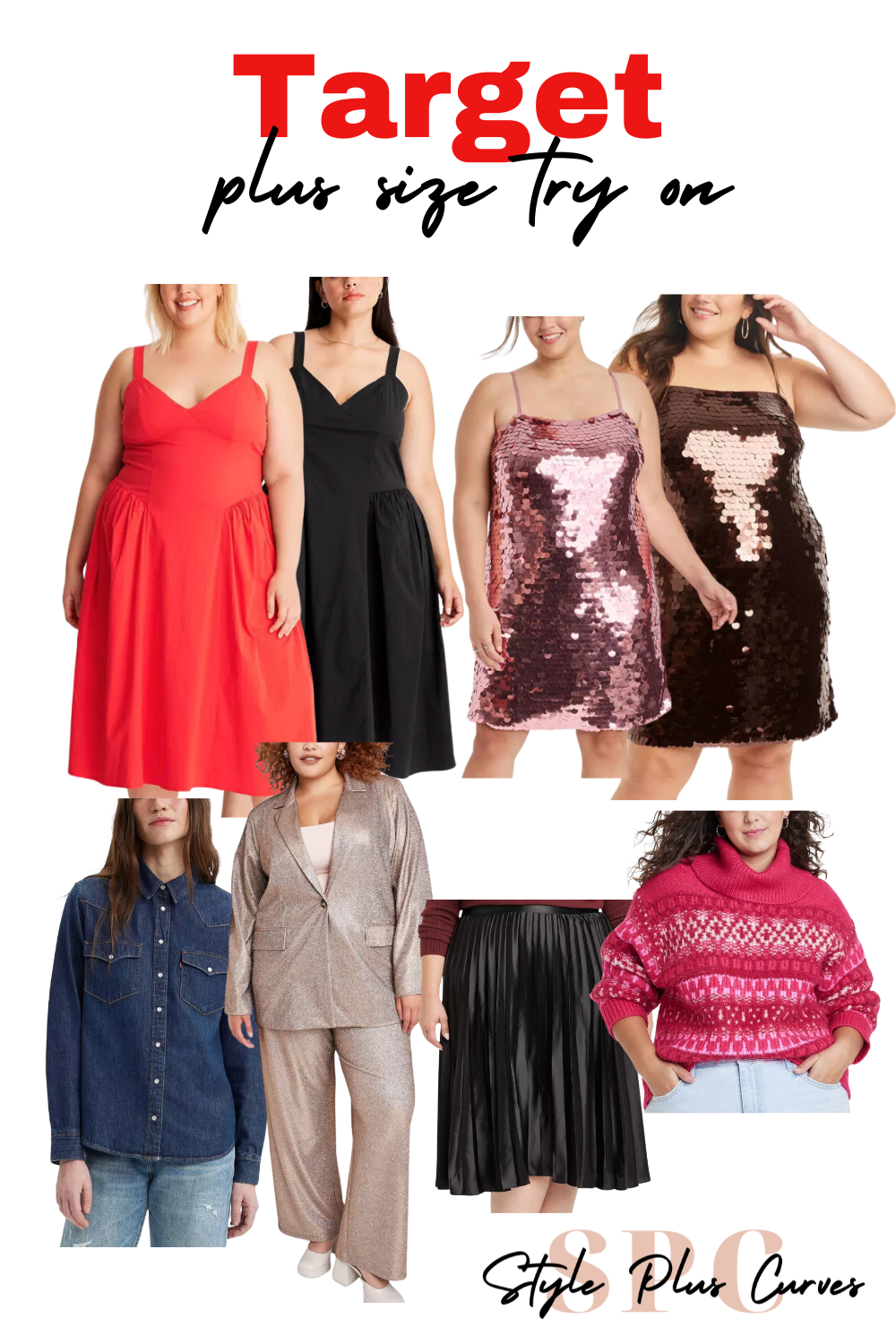 Plus Size Target Holiday Try On