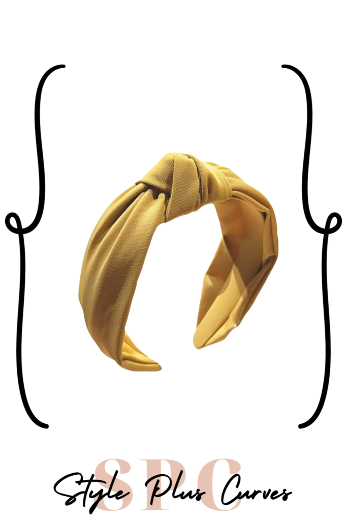 Yellow Cloth Headband