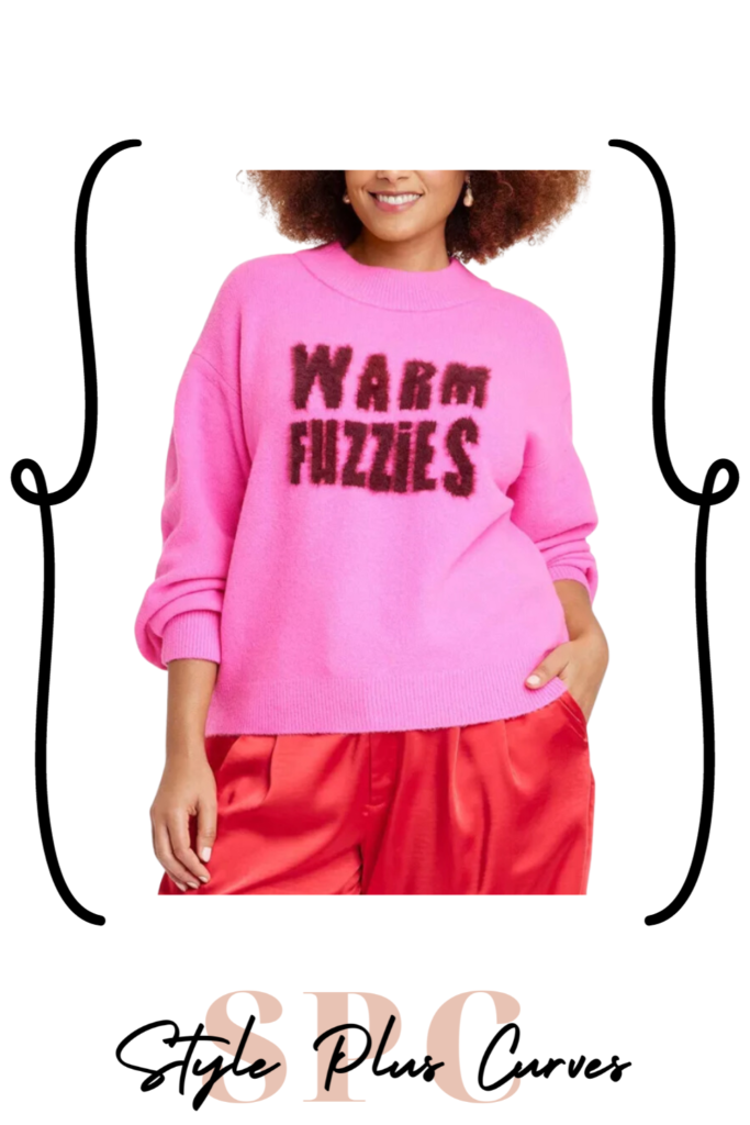 Plus Size "Warm Fuzzies" Sweater