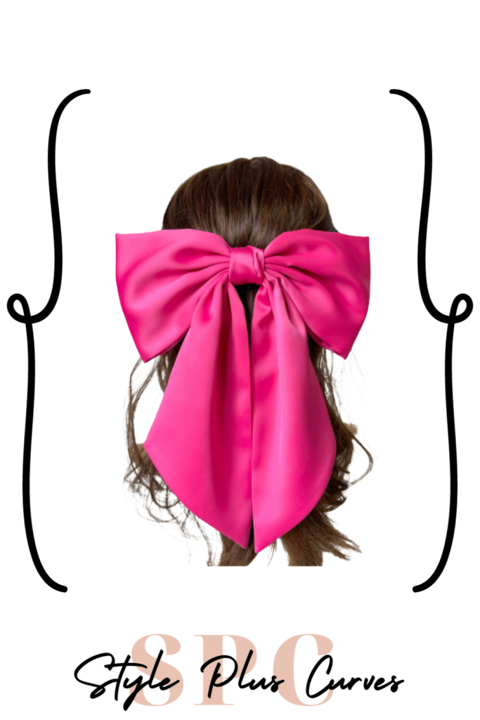 Giant Pink Hair Bow