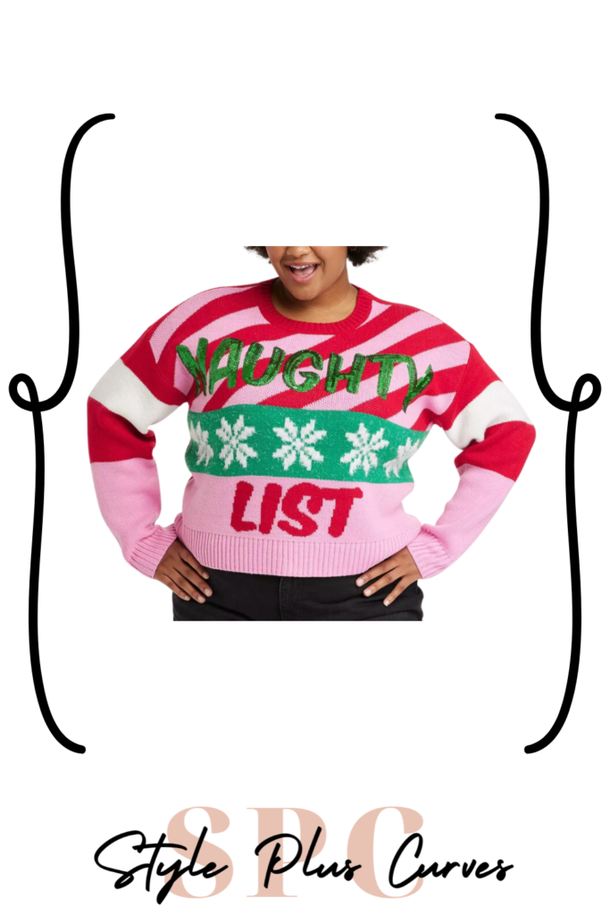 Plus Size Ugly Christmas Sweater
