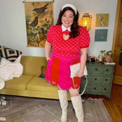 Plus Size Valentine's Day Outfit