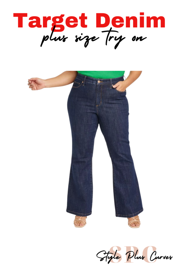 Plus Size High-Rise Relaxed Flare Jeans