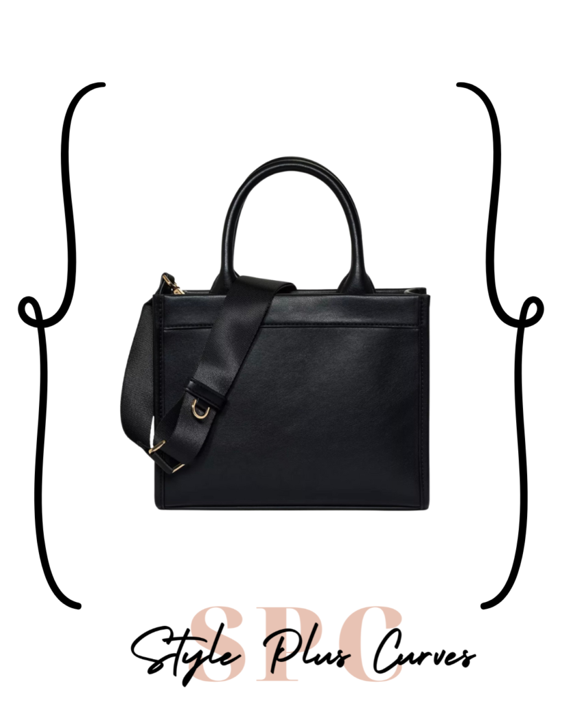 Small Black Structured Bag