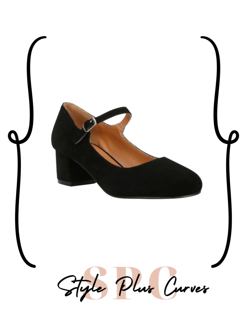 Single Strap Black Mary Janes