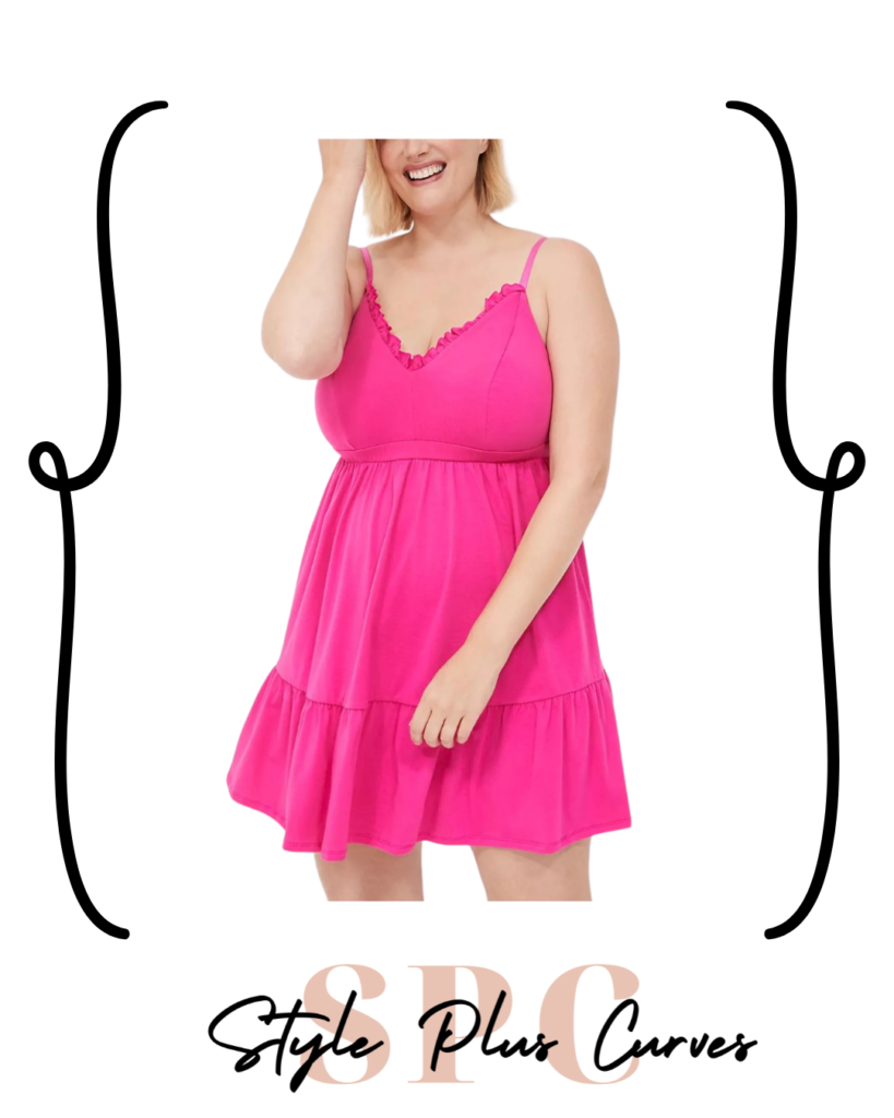 Plus Size Barbie Pink Nightgown