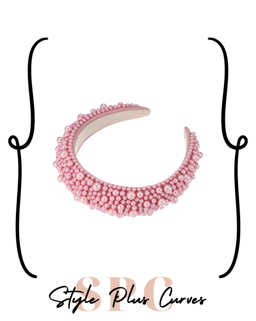 Pink Pearl Headband