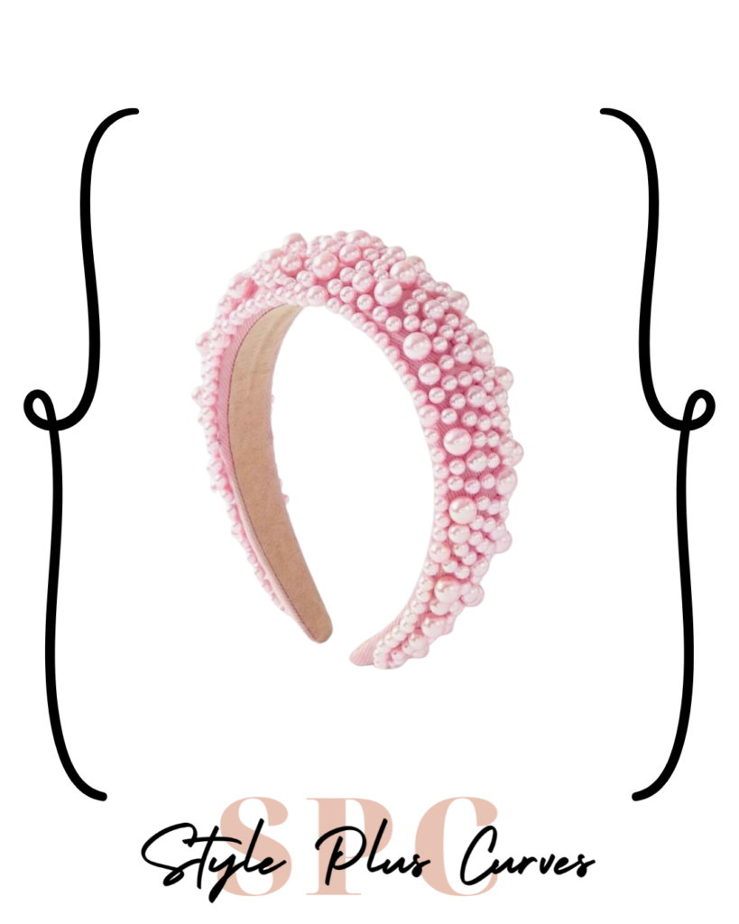 Pink Pearl Headband