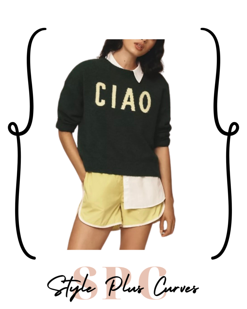 Plus Size Ciao Sweater