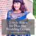 5 Style Rules for Plus Size Wedding Guests on stylepluscurves.com